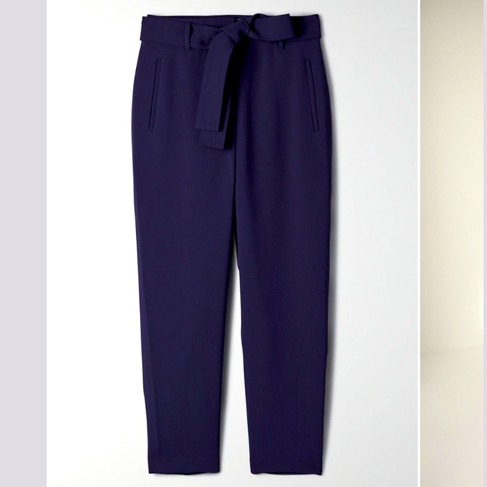 Aritzia Wilfred New Tie Front Pants